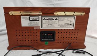 Tocadiscos Lauson estilo retro con CD, radio y USB