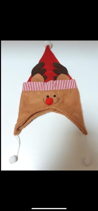 Cappellino renna Natale bimbi