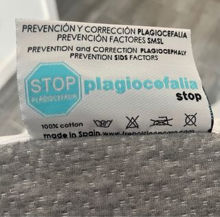 Cunas gemelar + colchon antiplagiocefalea
