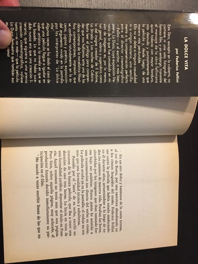 LA DOLCE VITA. FEDERICO FELLINI.
