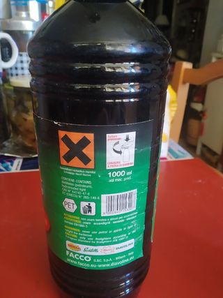 Accendifuoco liquido Diavolina 
3 litri 