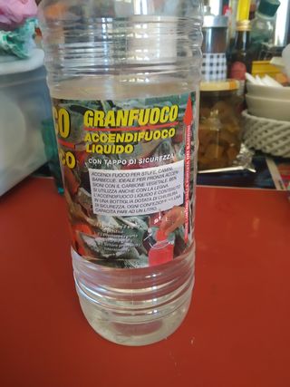 Accendifuoco liquido Diavolina 
3 litri 