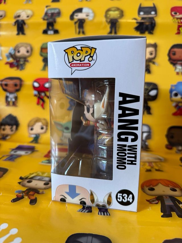 Funko Pop! Aang con Momo #534