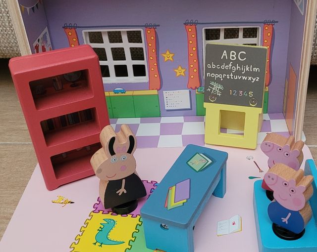 Casa Peppa Pig madera