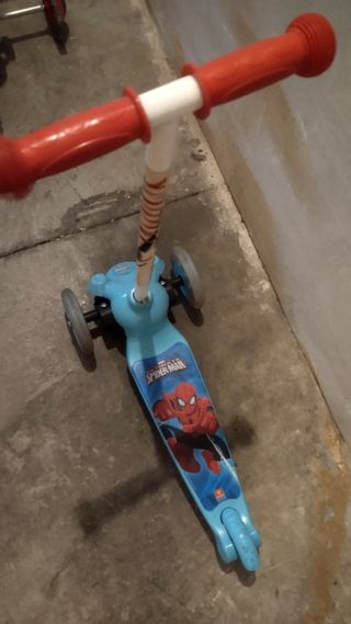 Patinete Spiderman Infantil