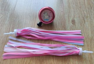 Timbre bici unicornio + cintas