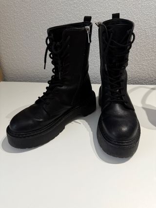 Botas negras Pull & Bear