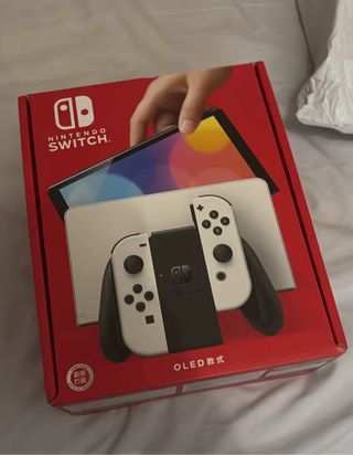 Nintendo Switch OLED con juegos