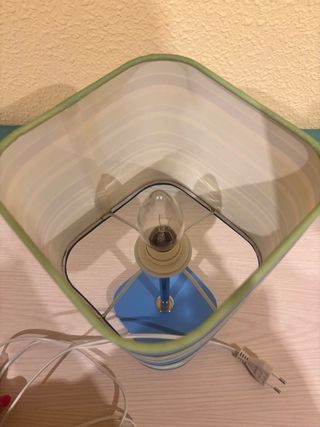 Lampara escritorio infantil - Azul-Verde