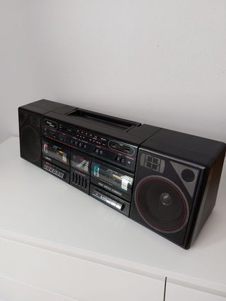 Radiocassette Larsen Super Jumbo Double Deck