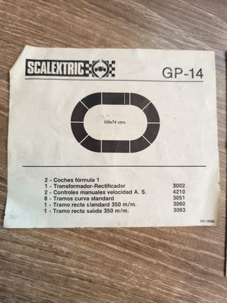 Scalextric GP14