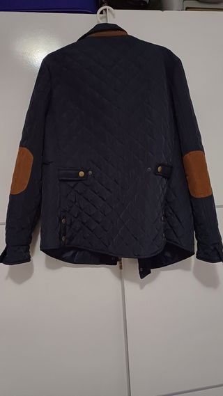 Chaqueta acolchada azul marino