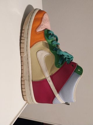 Nike Dunk High - Multicolor - 36