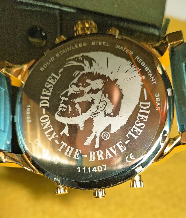 Reloj Diesel Mr Daddy 2.0 dorado