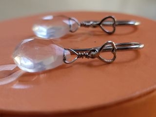 Pendientes Tous cuarzo blanco