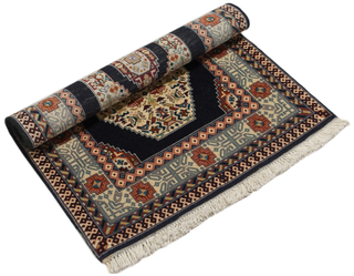 110x65 CM Tappeto Persiano Tabriz Extra Fine