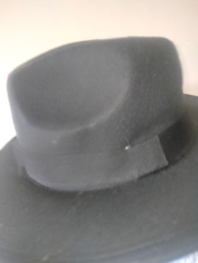 Sombrero fieltro negro