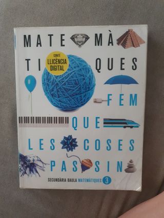 Matemàtiques 3r d'ESO LA FQLCP (Edició 2022)