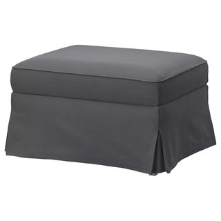 Fundas Nuevas Sofá + Puff IKEA Ektorp gris oscuro