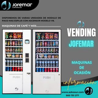 Máquinas Expendedoras V8 Ocasión