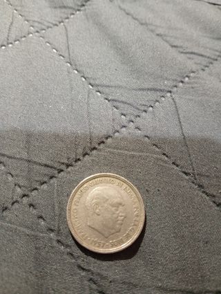 Moneda 5 pesetas de 1957