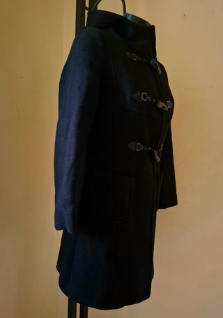 Cappotto lana Benetton nero tg.S