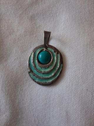 Colgante turquesa 