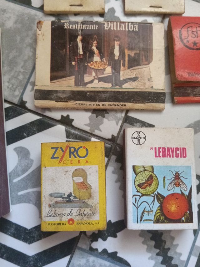 Antigua Caja Cerillas Sancho Panza 