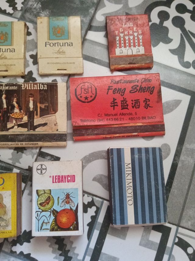 Antigua Caja Cerillas Sancho Panza 