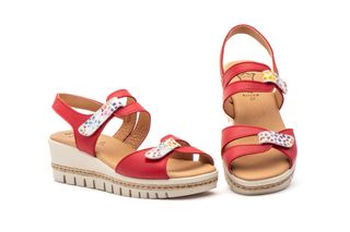 Sandalias de mujer piel