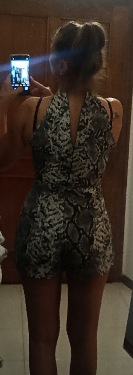 Tutina estiva stampa pitonata