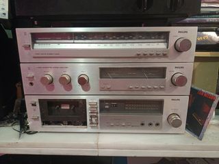 Conjunto musical Philips F4212 vintage - LEER BIEN