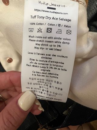 Nudie Jeans Tuff Tony Dry Ace Selvage