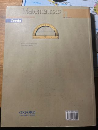 Matemáticas 1º Bachillerato Tesela Libro del Al...