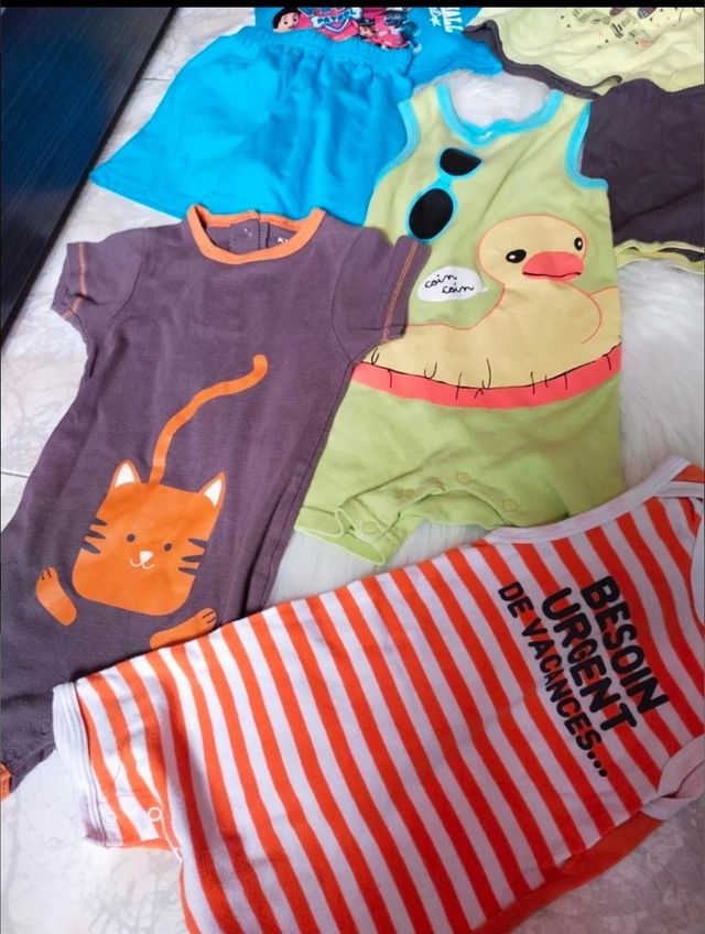 Lote ropa niño verano