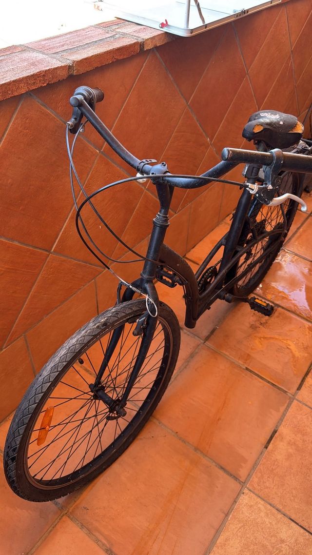 Bicicleta paseo negra