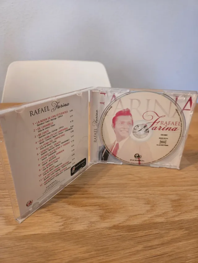 CDs Rafael Farina Música Latina