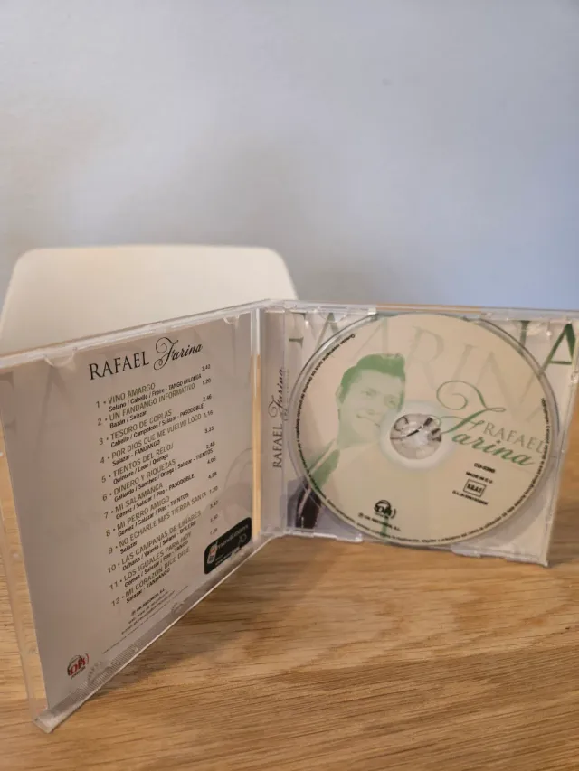 CDs Rafael Farina Música Latina