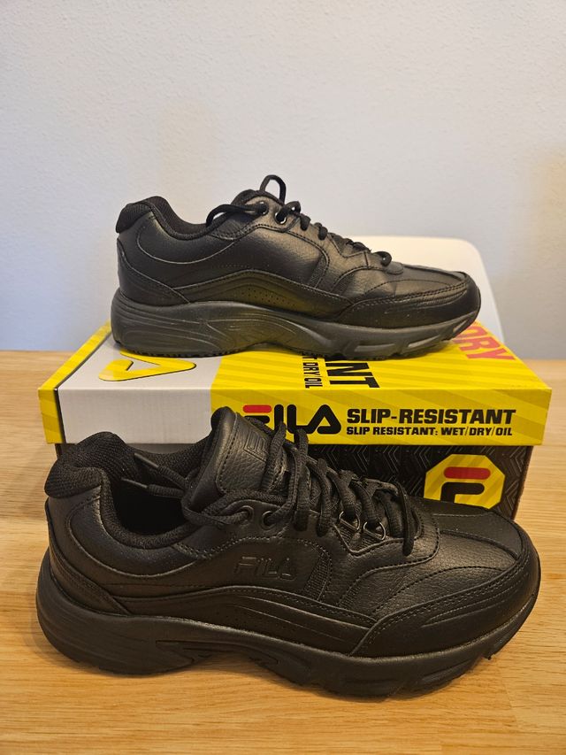 Zapatos Fila Seguridad - Negros