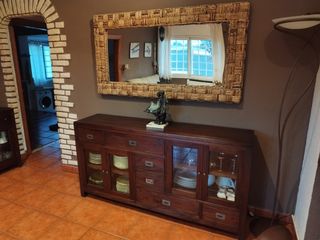 Conjunto de muebles  macizos, de calidad