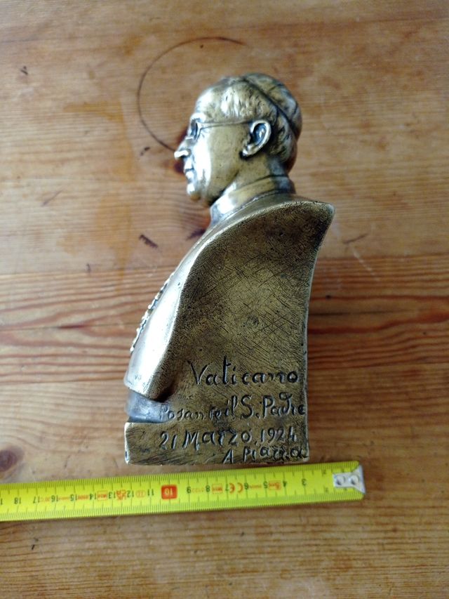 Busto Papa Pio XI - Figura antica