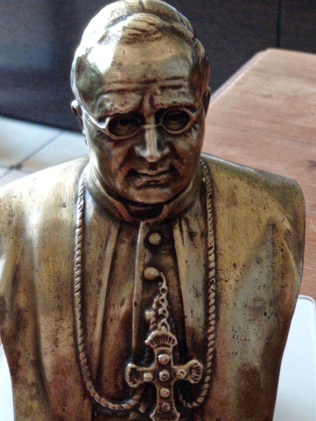 Busto Papa Pio XI - Figura antica