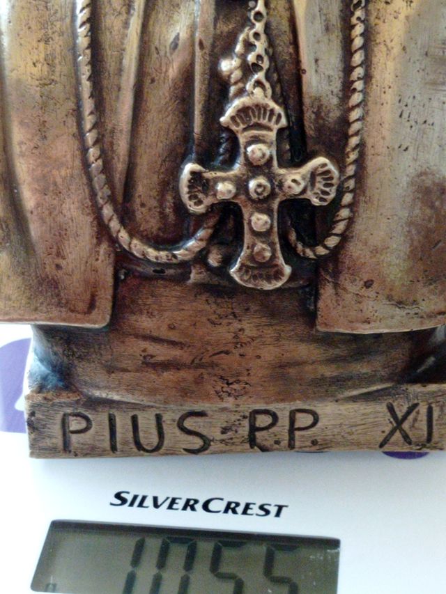 Busto Papa Pio XI - Figura antica