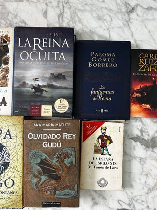 novelas de distinta indole a la venta