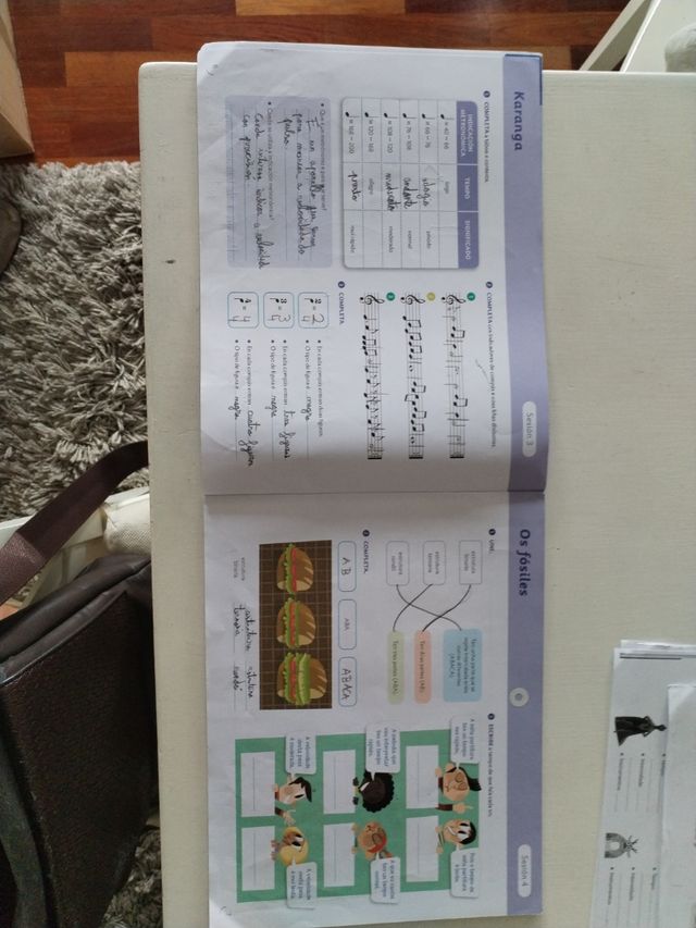 CADERNO MUSICA NOVO TIROLIRO 5 PRIMARIA