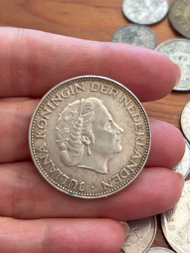 2,50 Gulden Olanda 1959 - Regina Giuliana