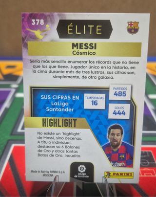 Cromo Messi Panini Elite 20-21