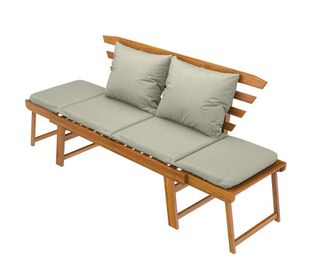 Sillón terraza de madera