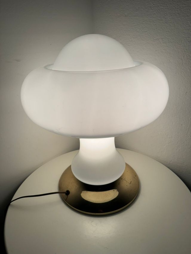 Lampada vintage anni '70, design a fungo