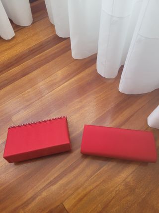 Bolsos fiesta rojos